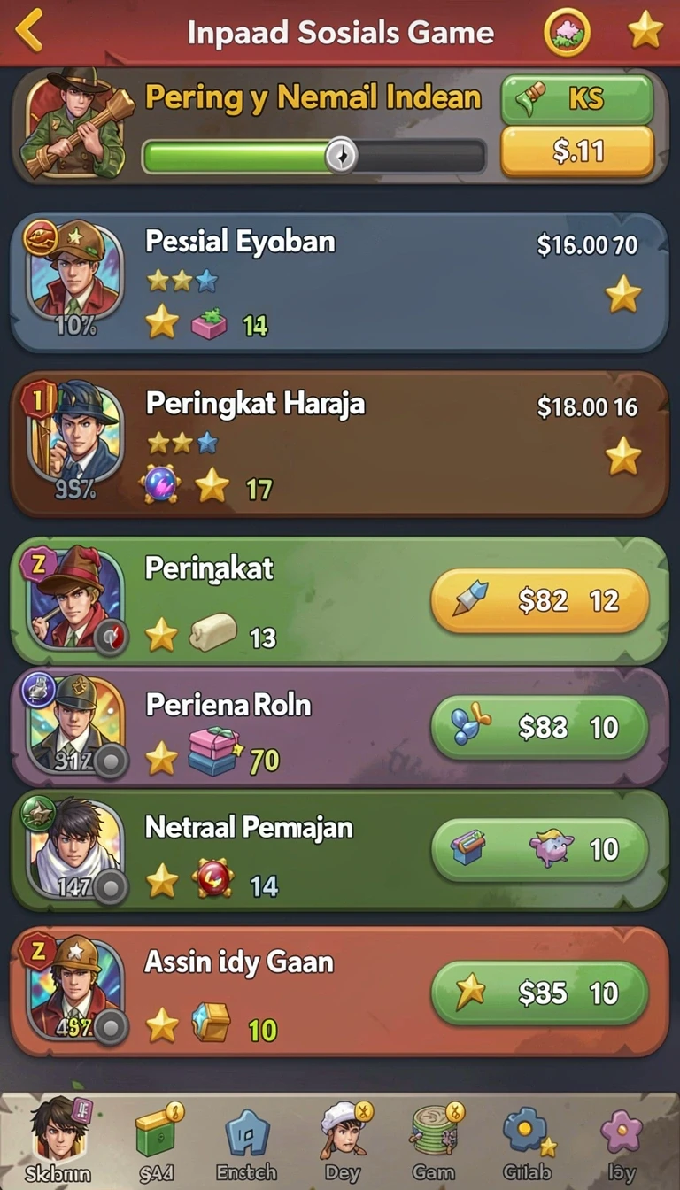 55rt - Screenshot menampilkan karakter utama dalam aksi penuh adrenalin.