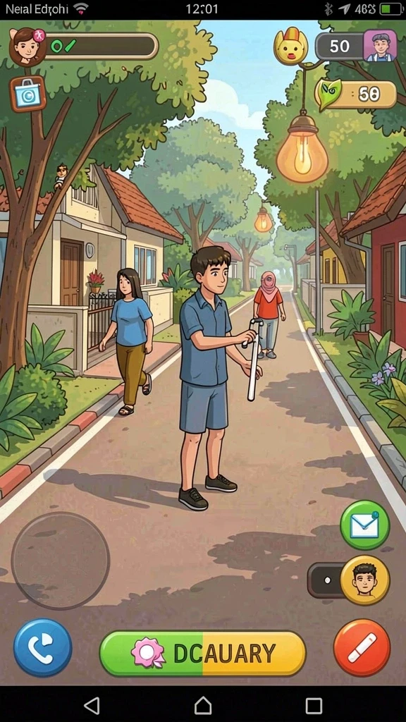 apek88 - Tangkapan layar menampilkan karakter utama dalam aksi yang mendebarkan.