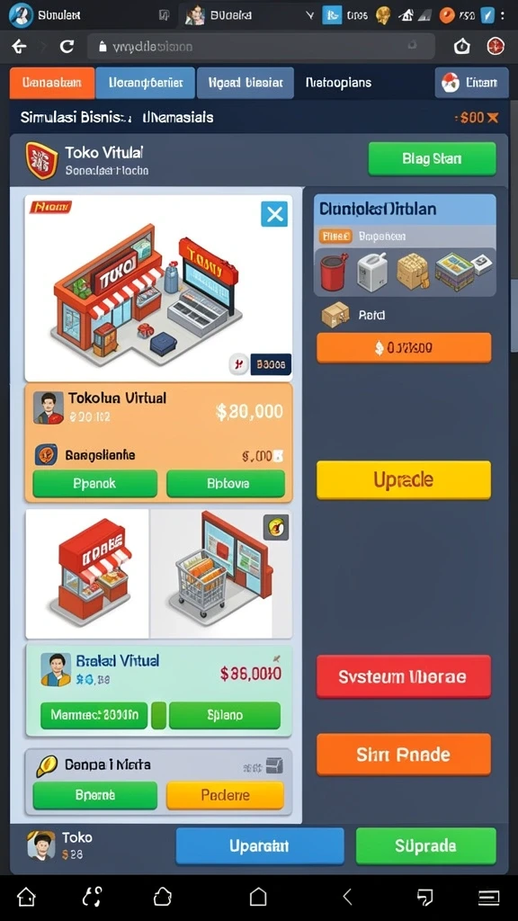 fiatogel - Tampilan antarmuka yang menarik dan user-friendly.