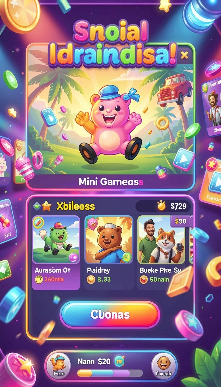 pisang123 - Screenshot fitur multiplayer dengan teman.